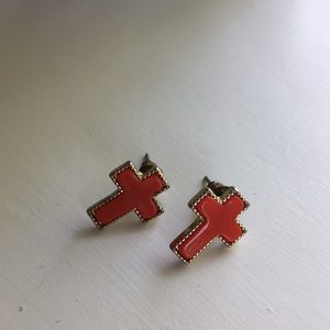 BUNDLE JEWELRY FOR CHEAP!! (Cross earrings)